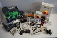 A photo of control system panel spare parts, from EMEX Systems