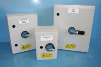 A photo of control system panel spare parts, from EMEX Systems