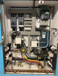 A photo of control system panel breakdown support, from EMEX Systems